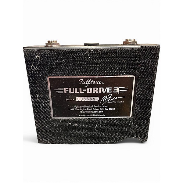 Used Fulltone FULL DRIVE 3 Effect Pedal