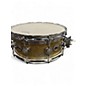Used DW 6X14 Collector's Series FinishPly Top Edge Snare Broken Glass Drum