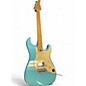 Used Mooer GTRS Blue Solid Body Electric Guitar thumbnail