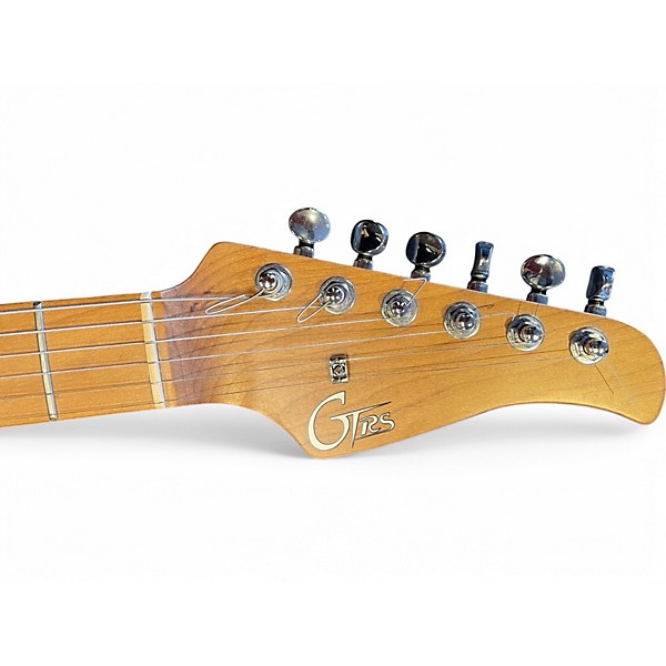 Used Mooer GTRS Blue Solid Body Electric Guitar