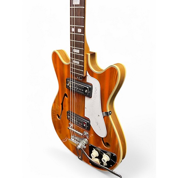 Used Teisco EP8T Natural Hollow Body Electric Guitar