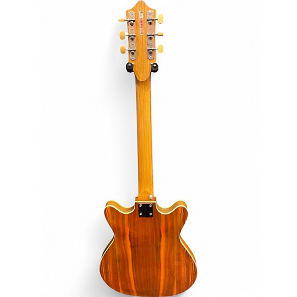 Used Teisco EP8T Natural Hollow Body Electric Guitar