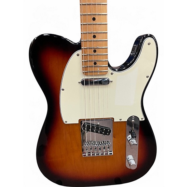 Used 2021 Fender Player Telecaster 3 Color Sunburst Solid Body Electric Guitar