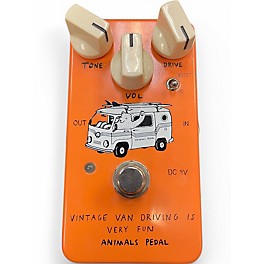 Used Animals Pedal VINTAGE VAN DRIVIN IS VERY FUN Effect Pedal