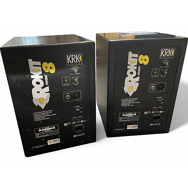 Used KRK Rokit 8 Pair Powered Monitor