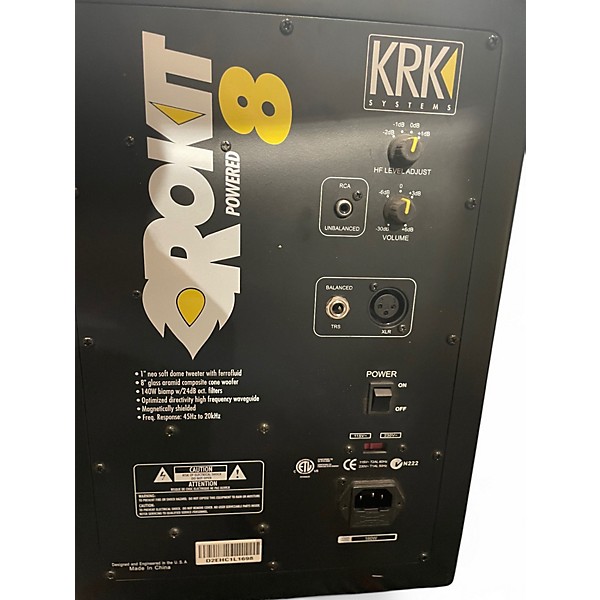 Used KRK Rokit 8 Pair Powered Monitor