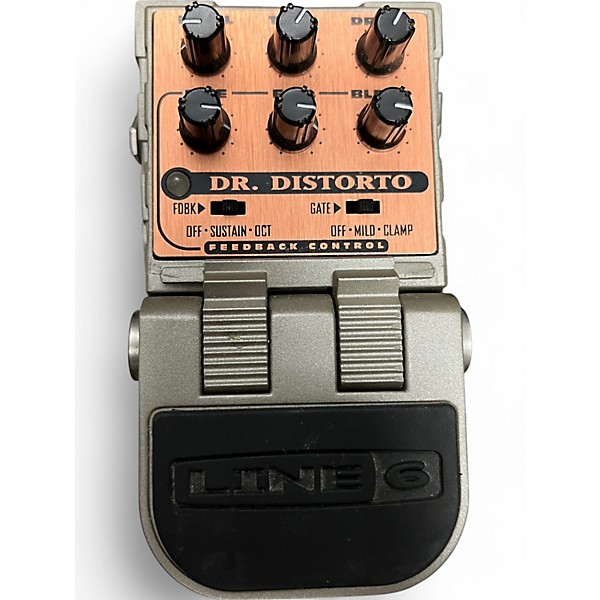Used Line 6 Used Line 6 DR. DISTORTO Effect Pedal | Guitar
