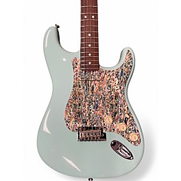 Used 2017 Fender Limited Edition American Professional Stratocaster Daphne Blue Solid Body Electric Guitar