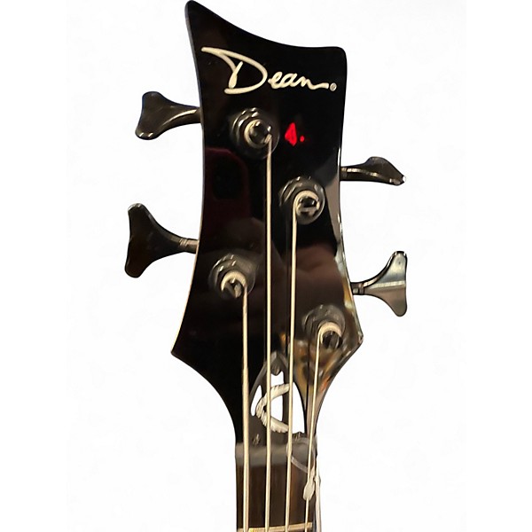 Used Dean 4 STRING BASS matte green Electric Bass Guitar