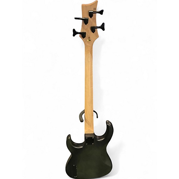 Used Dean 4 STRING BASS matte green Electric Bass Guitar