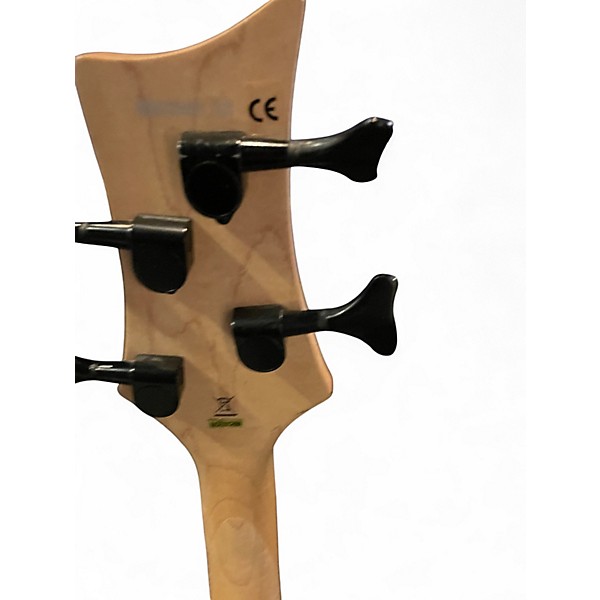 Used Dean 4 STRING BASS matte green Electric Bass Guitar