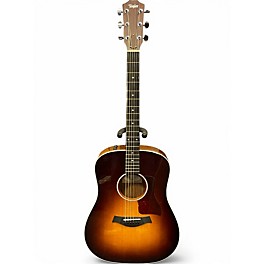 Used Taylor 210E DLX Sunburst Acoustic Electric Guitar