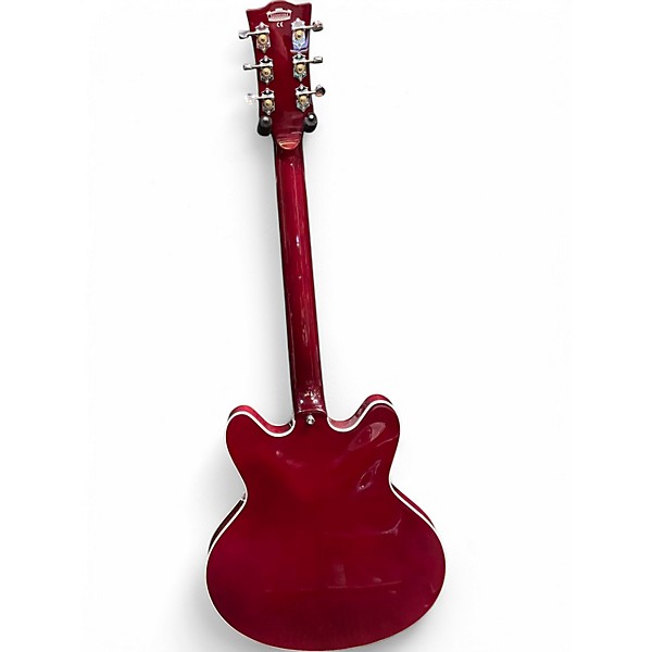Used VOX Bobcat BCV90 Cherry Red Hollow Body Electric Guitar
