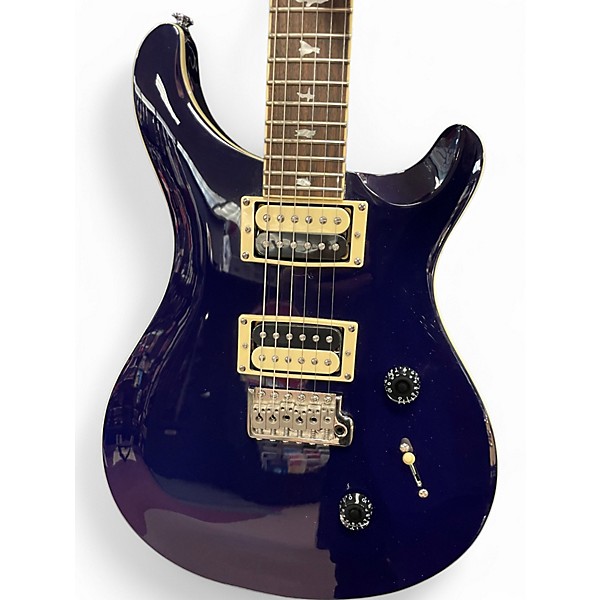 Used PRS SE Standard 24 Midnight Blue Solid Body Electric Guitar