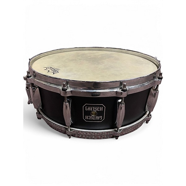 Used Gretsch Drums 14in 4157 MATTE BLACK Drum