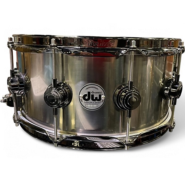 Used DW 6.5X14 Black-Ti Snare Titanium Drum