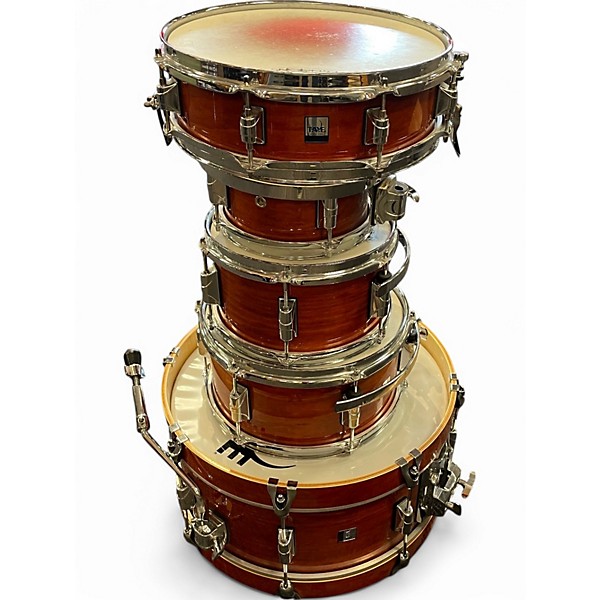 Used Taye Drums 5 Piece Go Kit Antique Honey Drum Kit