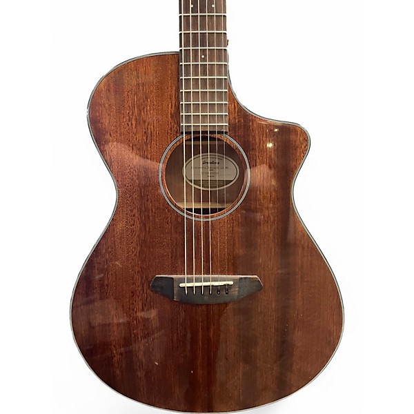Used Breedlove Discovery Concert Mahogany Acoustic Guitar