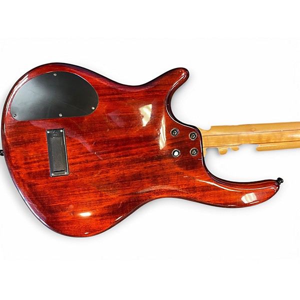 Used Dean Edge 5 String 2 Color Sunburst Electric Bass Guitar