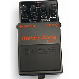 Used BOSS MT2 Metal Zone Distortion Effect Pedal