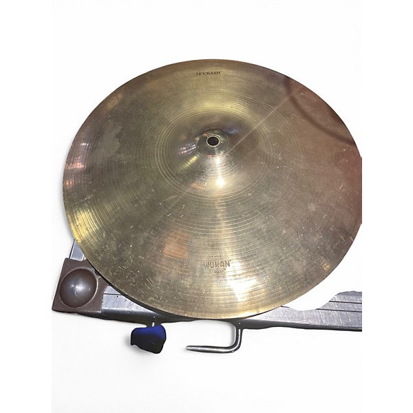 Used Wuhan Cymbals & Gongs 14in Crash Cymbal