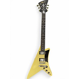 Used J. Robert MODERN Vintage White Solid Body Electric Guitar