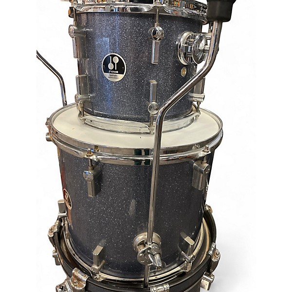 Used SONOR 3 Piece AQ2 Blue Sparkle Drum Kit