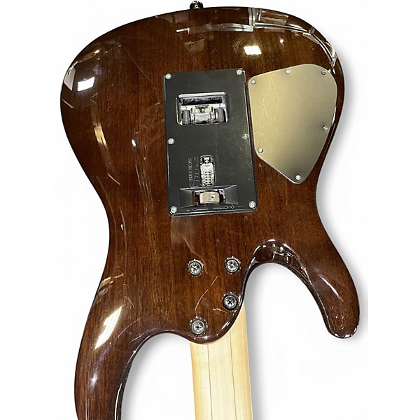 Used Ibanez S5470F Prestige Series Brown Solid Body Electric Guitar