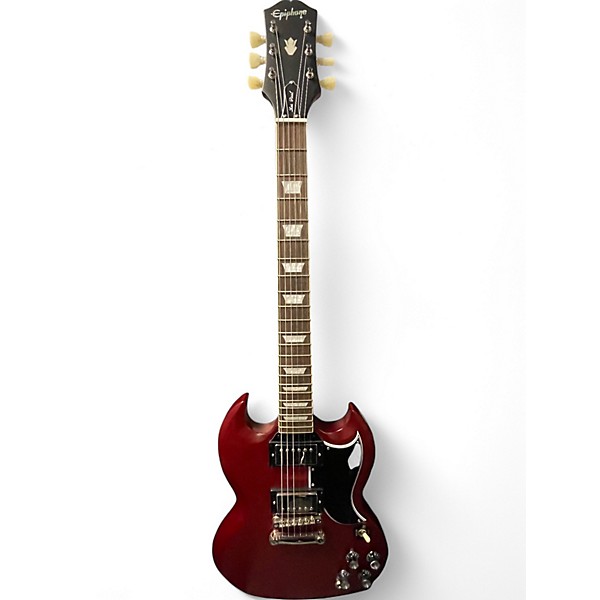Used Epiphone 50th Anniversary 1961 Reissue SG Special Cherry Solid Body Electric Guitar,New Products : American Fashion Style Bags On Sale