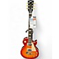 Used 2012 Gibson Les Paul Traditional Plus Cherry Sunburst Solid Body Electric Guitar thumbnail