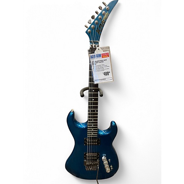 Used Kramer Pacer Blue Solid Body Electric Guitar