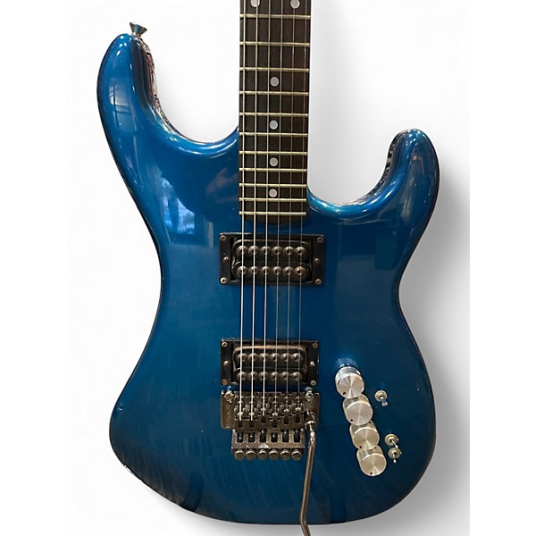 Used Kramer Pacer Blue Solid Body Electric Guitar