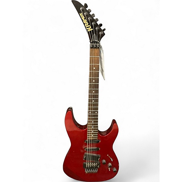Used Kramer Striker 615ST Red Solid Body Electric Guitar