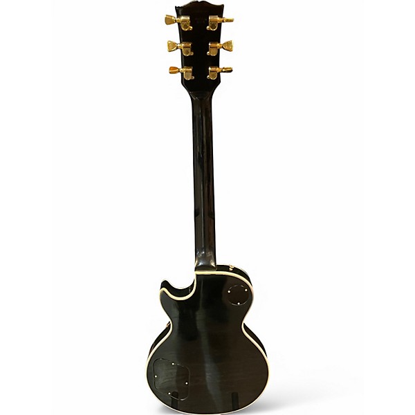 Vintage 1974 Gibson Les Paul Custom Ebony Solid Body Electric Guitar