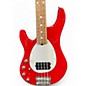 Used 2020 Ernie Ball Music Man 4h RED Electric Bass Guitar thumbnail