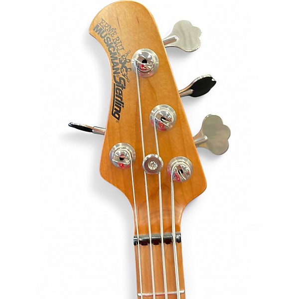 Used 2020 Ernie Ball Music Man 4h RED Electric Bass Guitar