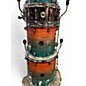 Used Mapex 7 Piece Armory Garnet Ocean Drum Kit