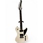 Used Schecter Guitar Research DIAMOND SERIES ULTRA WHITE AND BLACK Solid Body Electric Guitar thumbnail