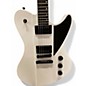 Used Schecter Guitar Research DIAMOND SERIES ULTRA WHITE AND BLACK Solid Body Electric Guitar