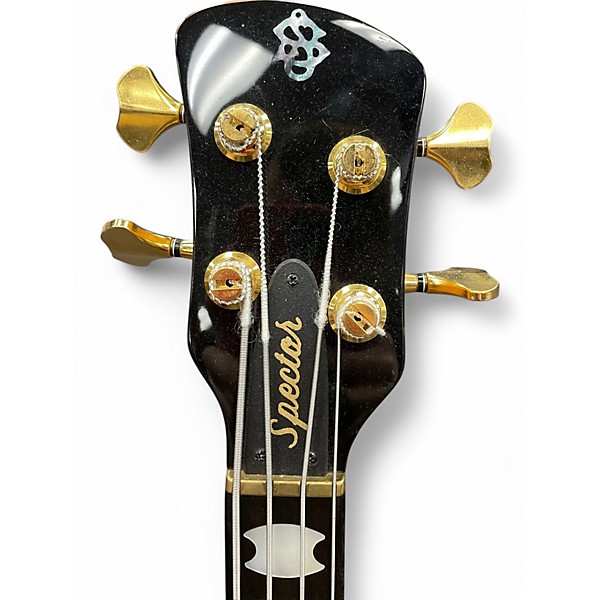 Used Spector Euro4 LT yellow Electric Bass Guitar