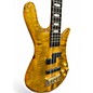 Used Spector Euro4 LT yellow Electric Bass Guitar