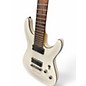 Used Schecter Guitar Research Demon 7 String white Solid Body Electric Guitar