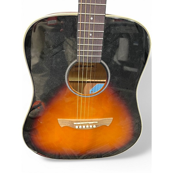 Used Tagima TW25 EQ TOBACO BURST Acoustic Guitar