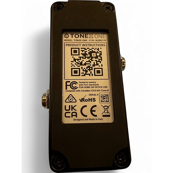 Used Amplitube tone x one Effect Pedal
