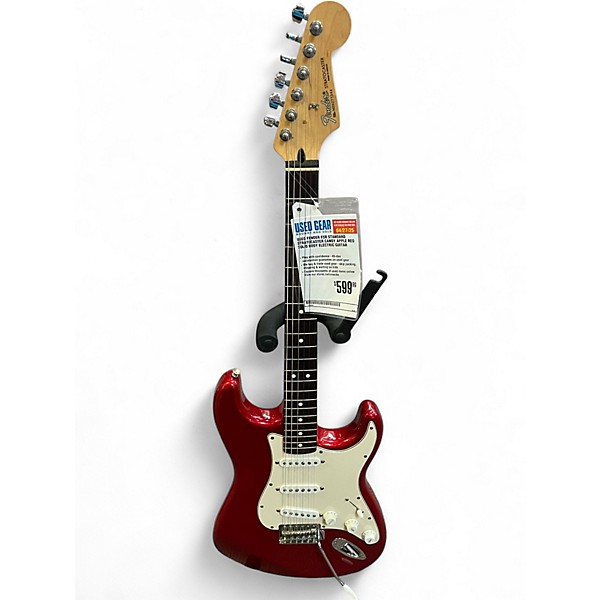 Used Fender FSR Standard Stratocaster Candy Apple Red Solid Body Electric Guitar,New Products : American Fashion Style Bags On Sale
