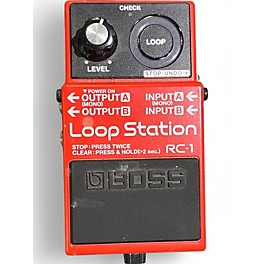 Used BOSS RC1 Loop Station Pedal