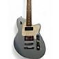 Used Reverend Double Agent OG Silver Freeze Solid Body Electric Guitar thumbnail