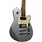 Used Reverend Double Agent OG Silver Freeze Solid Body Electric Guitar