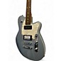 Used Reverend Double Agent OG Silver Freeze Solid Body Electric Guitar