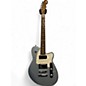 Used Reverend Double Agent OG Silver Freeze Solid Body Electric Guitar